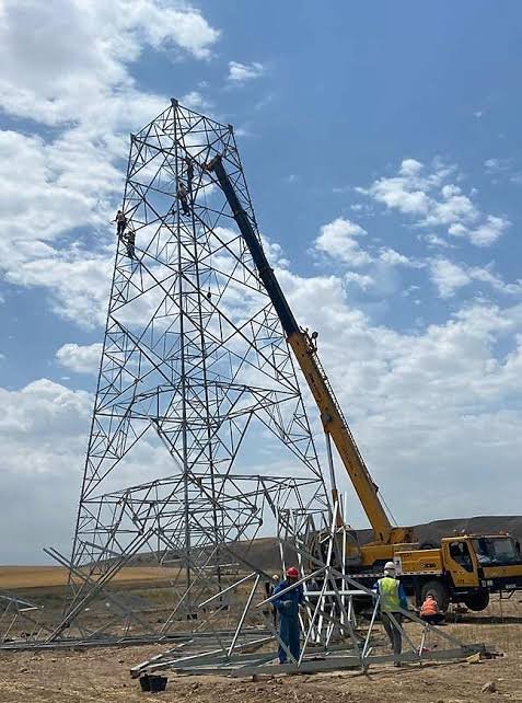 132kV D/C Transmission Line: Shahdadkot Grid